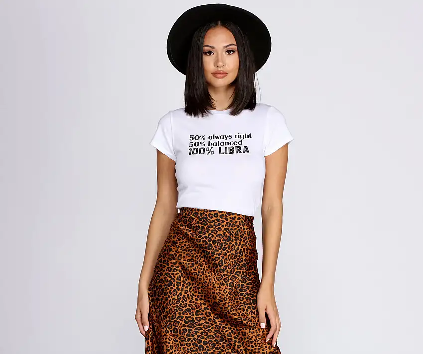 100% Libra Tee Shirt