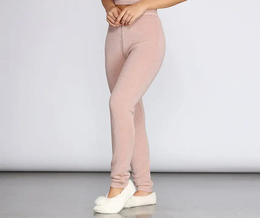 Glitter Knit PJ Joggers