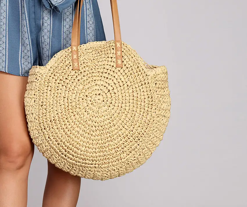 Full Circle Woven Tote