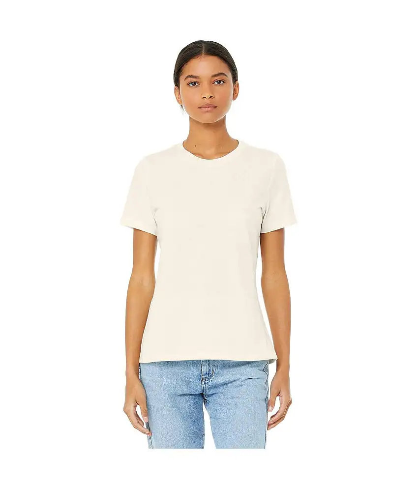 Womens/ladies Heather T-shirt Heather Natural Bella + Canvas