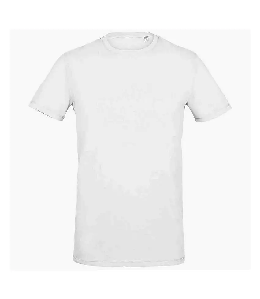 Mens Millenium Stretch T-shirt White SOLS
