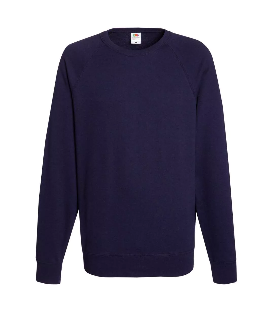Fruit Of The Loom Mens Lightweight Raglan Sweatshirt (240 GSM) (Deep Navy) - UTBC2653