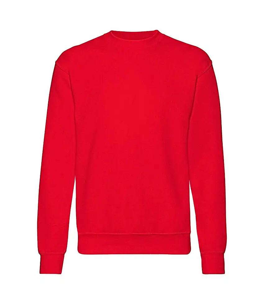 Fruit Of The Loom Mens Set-In Belcoro® Yarn Sweatshirt (Red) - UTBC365