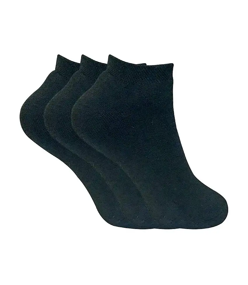 Ladies Cushioned Low Cut Thermal Trainer Socks