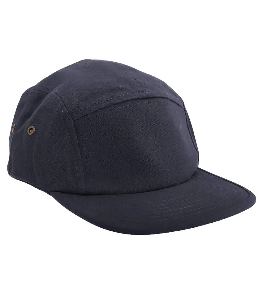 Beechfield Canvas 5 Panel Classic Baseball Cap (Navy) - UTRW2606