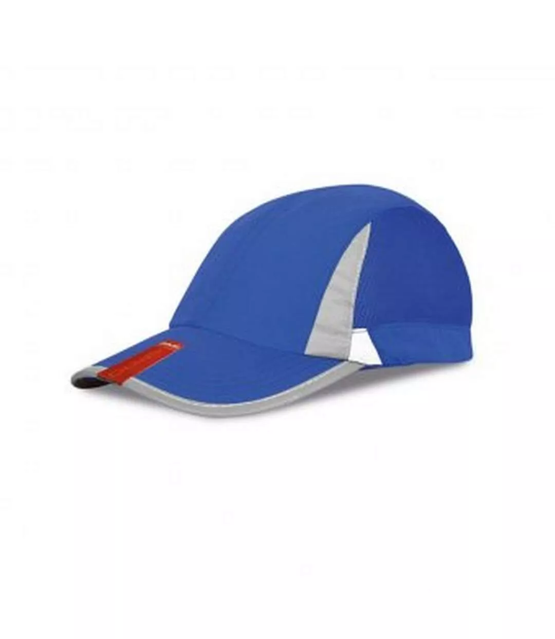 Spiro Unisex 2 Panel Sport Baseball Cap (Royal/White) - UTPC2308