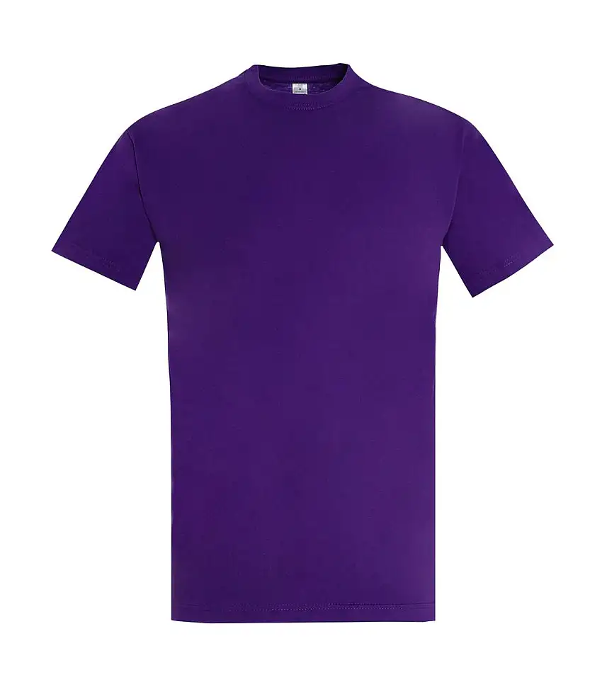 SOLS Mens Imperial Heavyweight Short Sleeve T-Shirt (Dark Purple) - UTPC290