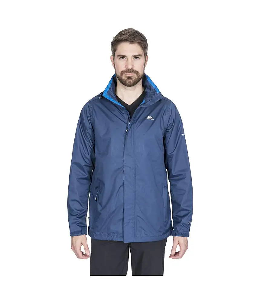 Trespass Mens Fraser II Waterproof Jacket (Navy Tone) - UTTP3972