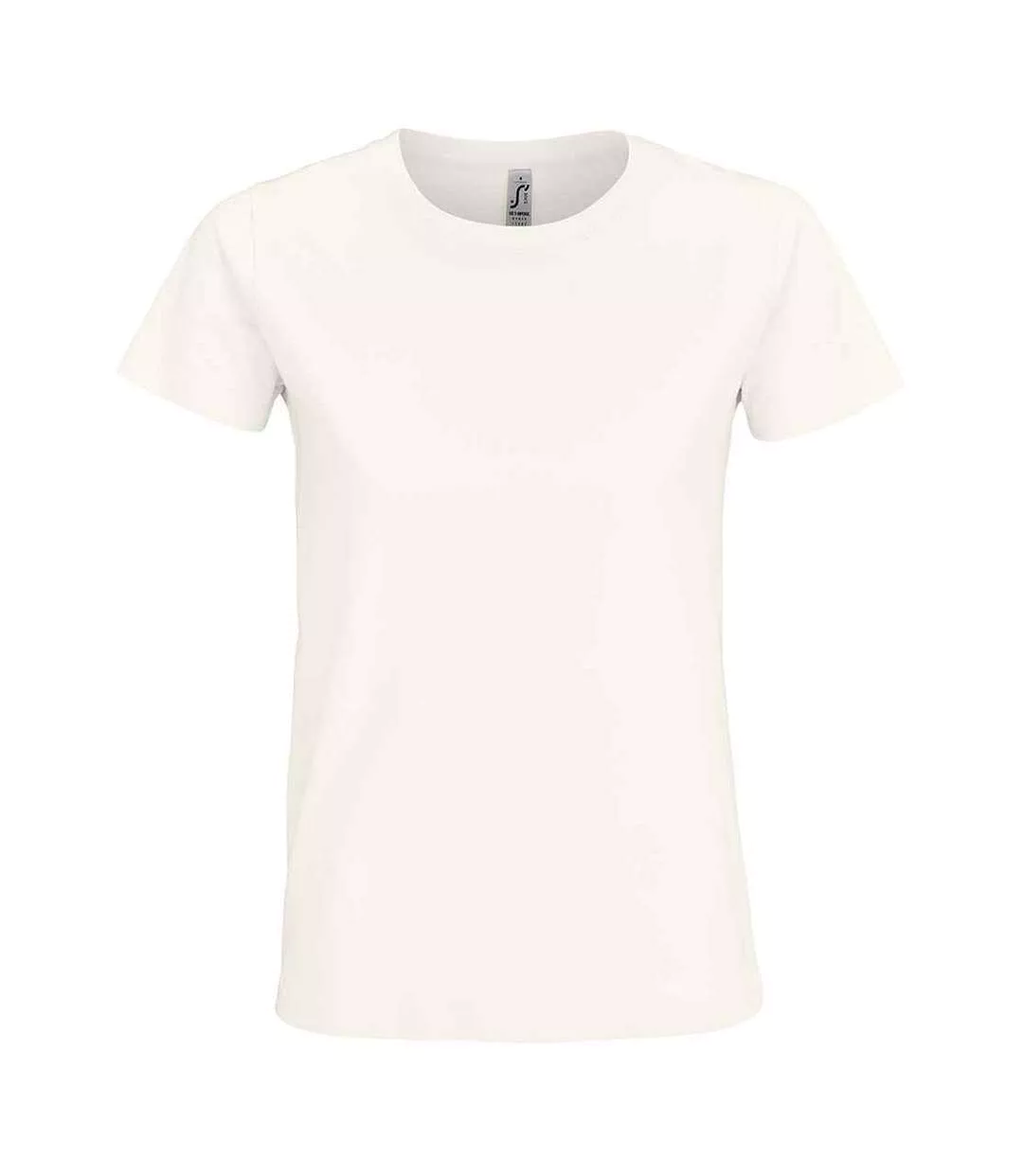 Womens/ladies Imperial T-shirt Off White SOLS