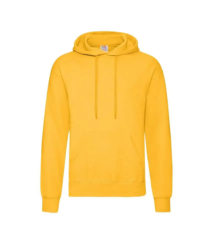 Fruit Of The Loom Mens Hooded Sweatshirt/Hoodie (Sunflower) - UTBC366
