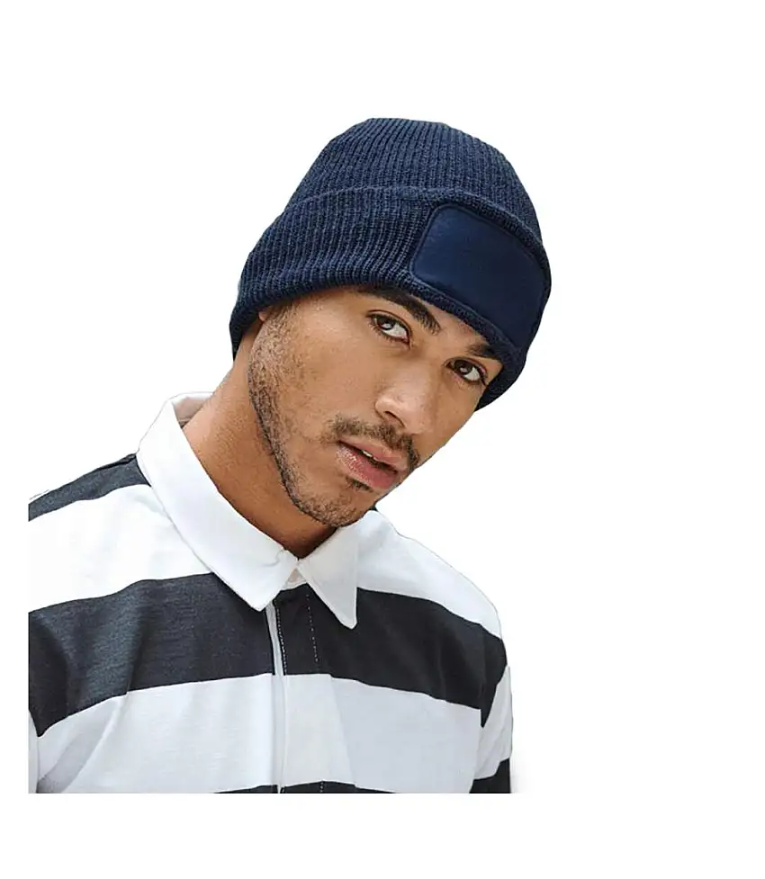 Beechfield Adults Thinsulate Printers Beanie (French Navy) - UTPC3366