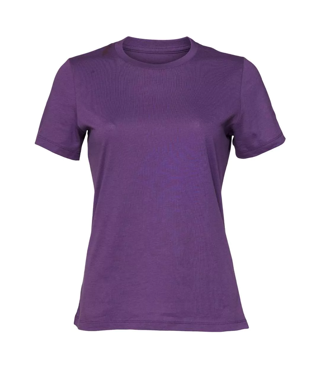 Womens/ladies Jersey Short-sleeved T-shirt Royal Purple Bella + Canvas