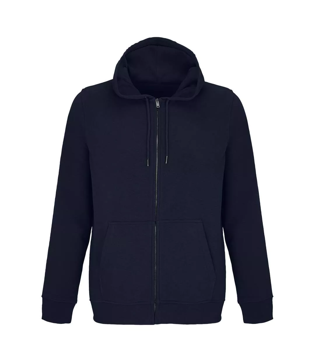Unisex Adult Calipso Full Zip Hoodie French Navy SOLS