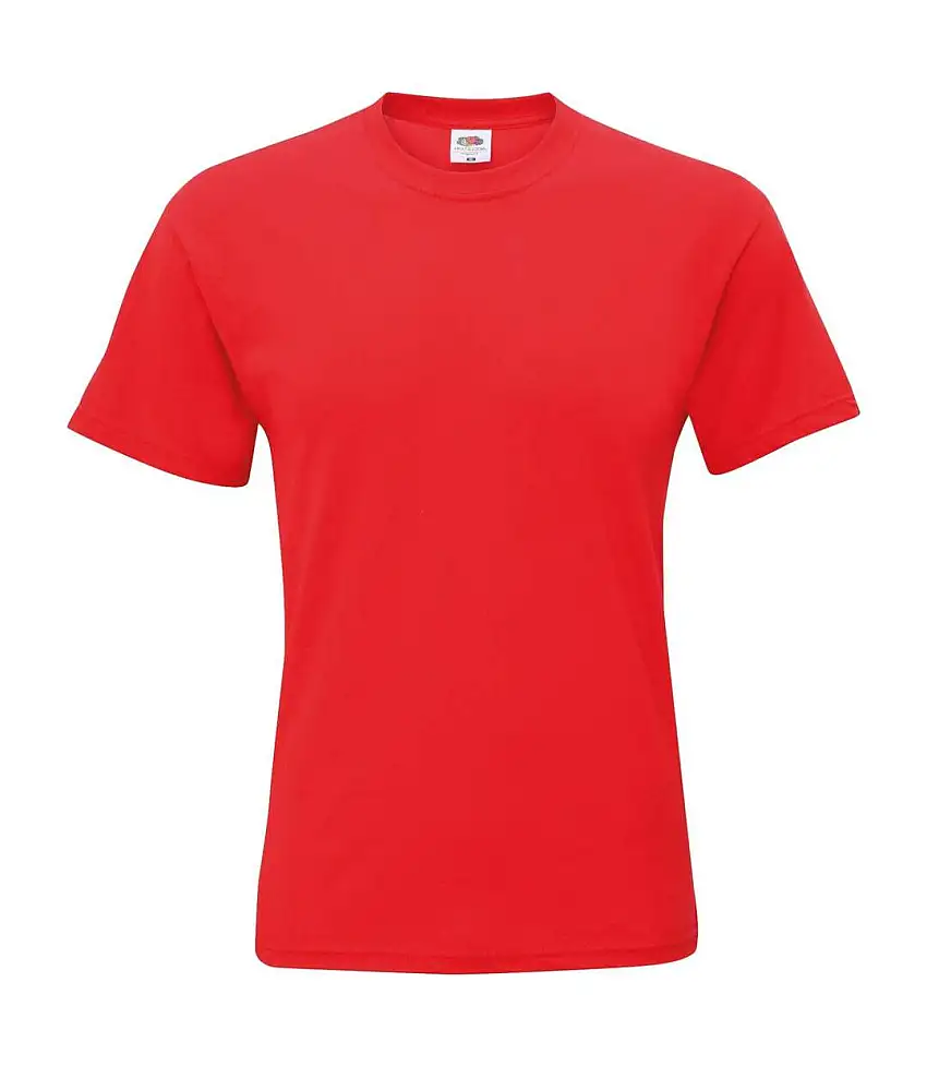 Fruit Of The Loom Mens Original Short Sleeve T-Shirt (Red) - UTPC124