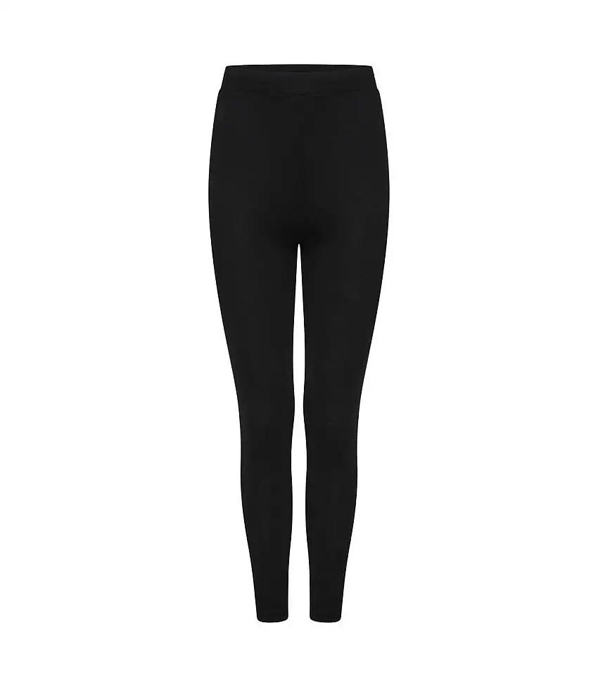 Womens/ladies Exchange Base Layer Leggings Black Ebony Dare 2B