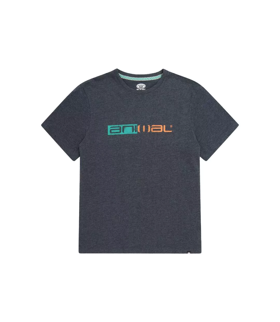 Animal Mens Jacob Natural T-Shirt (Navy) - UTMW592