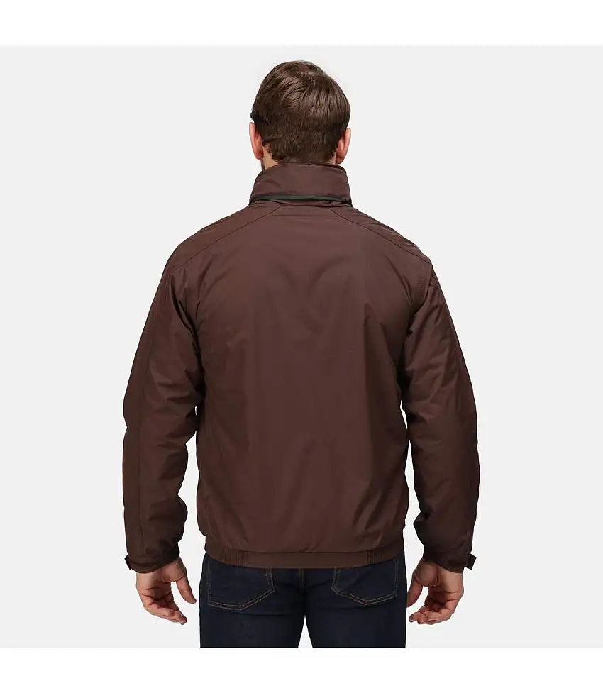 Regatta Dover Waterproof Windproof Jacket (Thermo-Guard Insulation) (Otter/Black) - UTRG1425