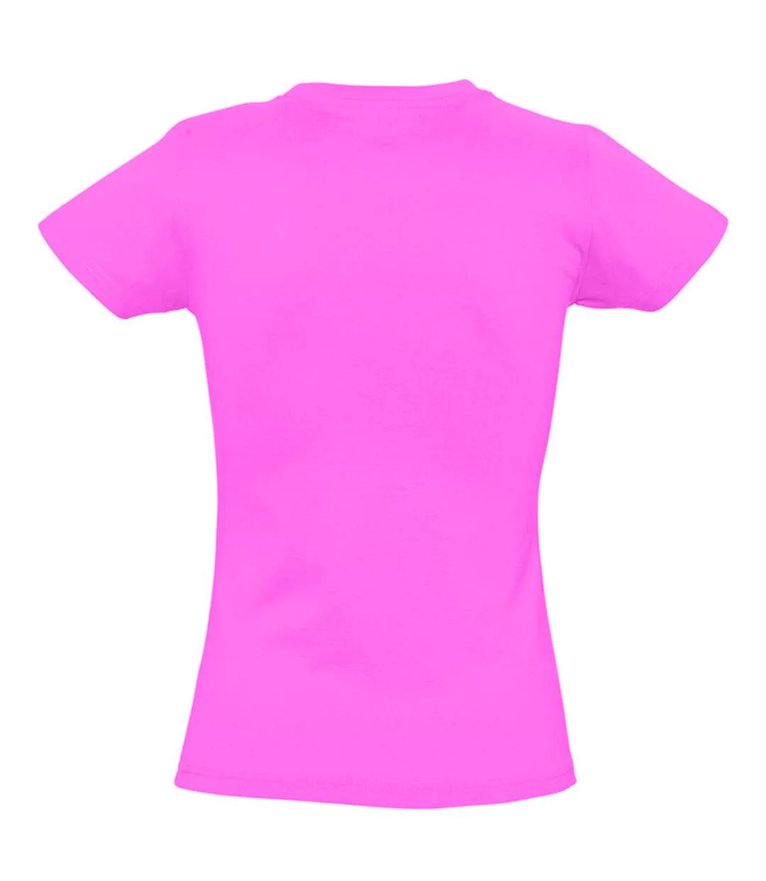 Womens/ladies Imperial Short-sleeved T-shirt Candy Pink SOLS