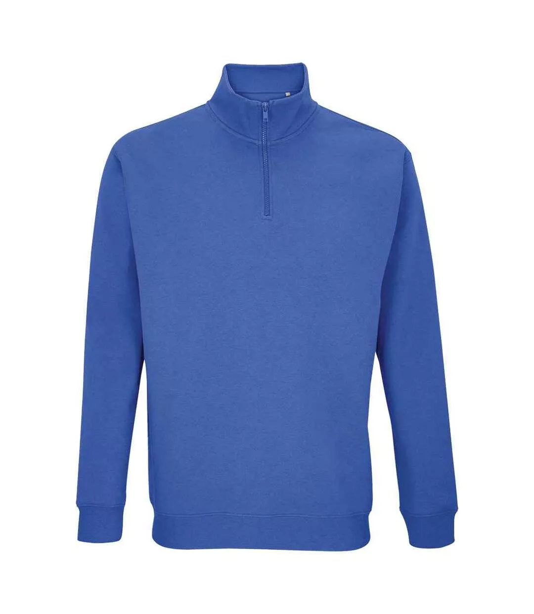 Unisex Adult Conrad Quarter Zip Sweatshirt Royal Blue SOLS