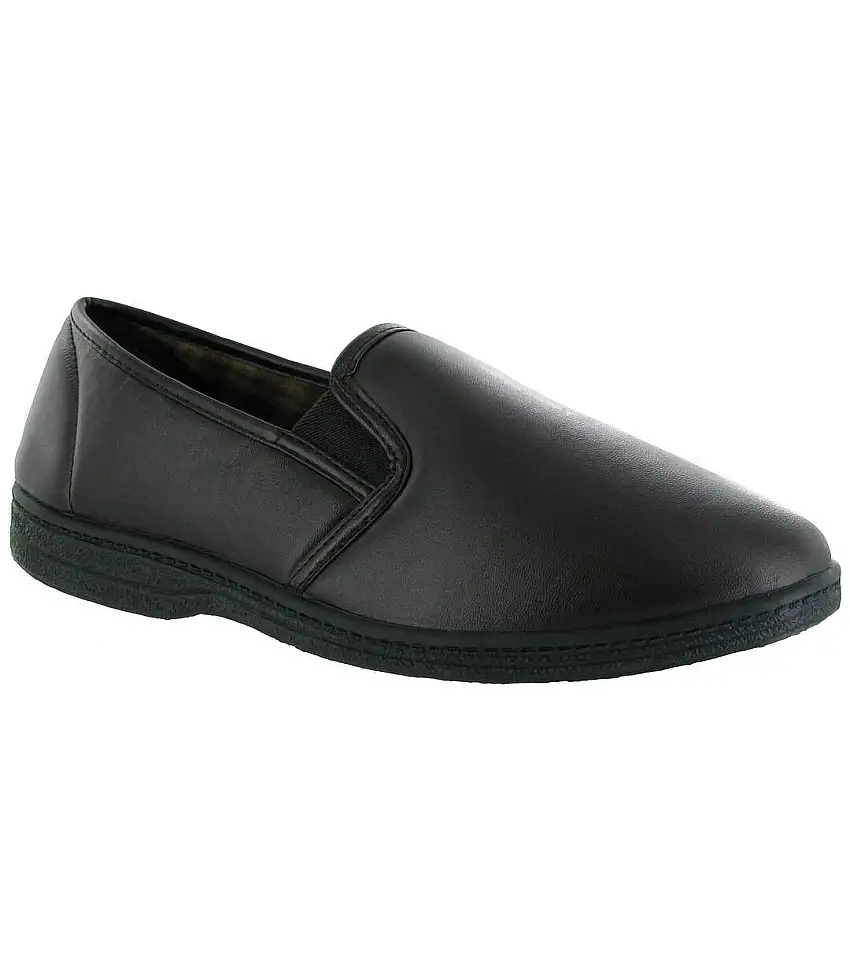 Mirak Visa Mens Slip-On Slipper / Classic Mens Slippers (Brown) - UTFS984