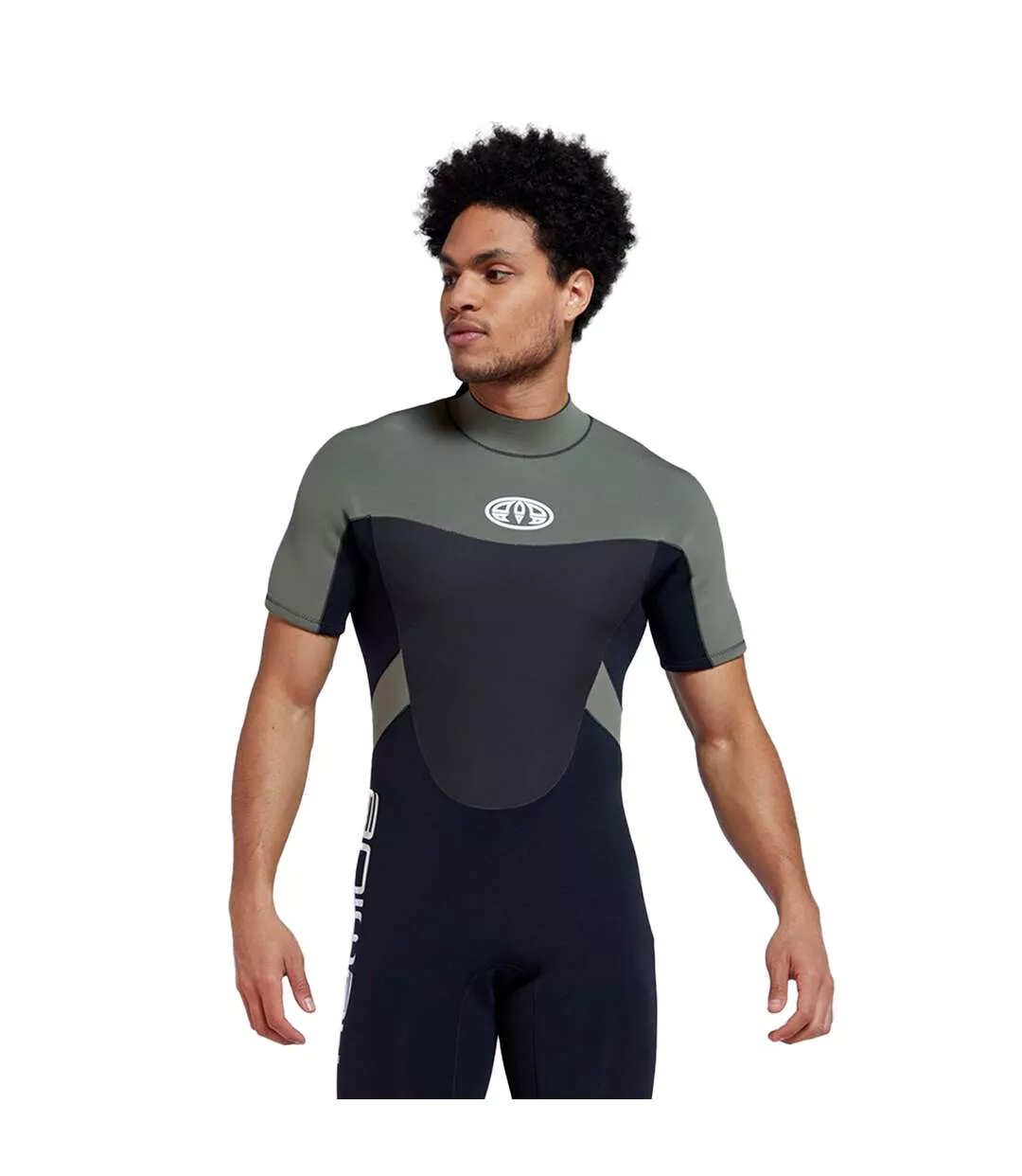 Mens Logan Wetsuit Black Animal