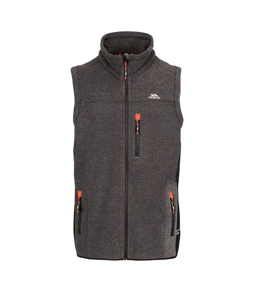 Mens Jynxless Fleece At300 Gilet Black Trespass