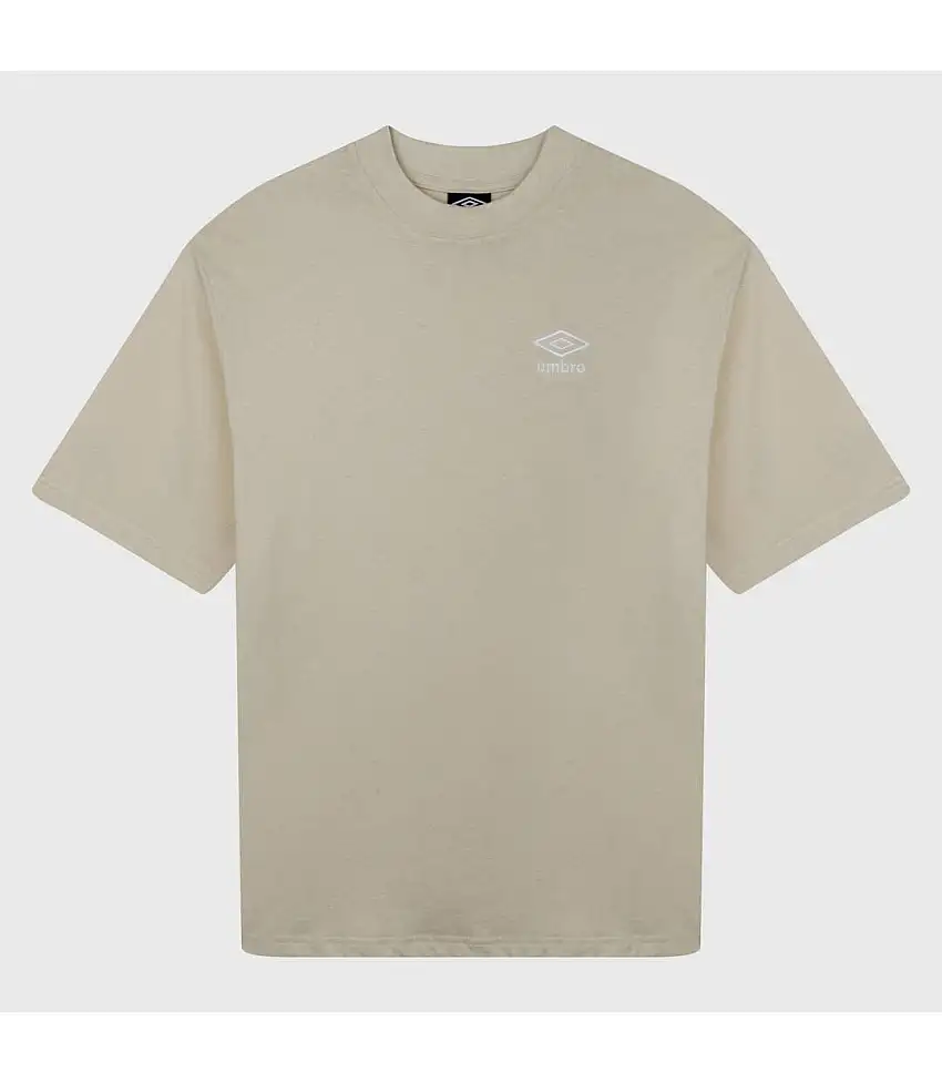 Womens/ladies Core Oversized T-shirt Biscotti White Umbro