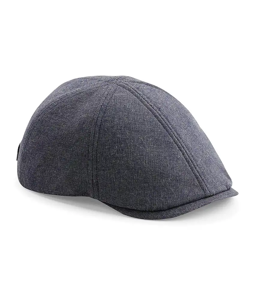 Beechfield Mens Classic Gatsby Summer Flat Cap (Blue Linen) - UTRW4067
