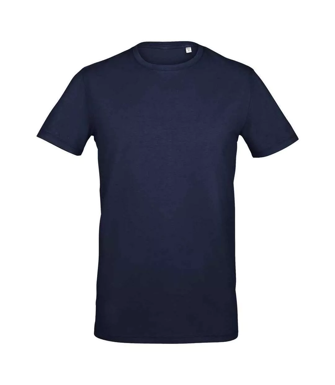 Mens Millenium Stretch T-shirt French Navy SOLS