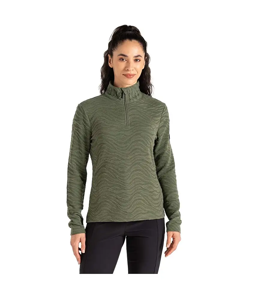Womens/ladies Glamorize Ii Midlayer Olivine Green Dare 2B