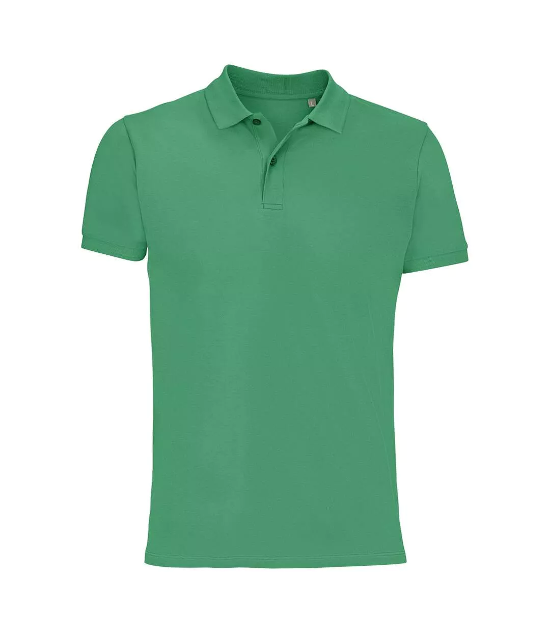 Mens Planet Piqué Organic Polo Shirt Spring Green SOLS