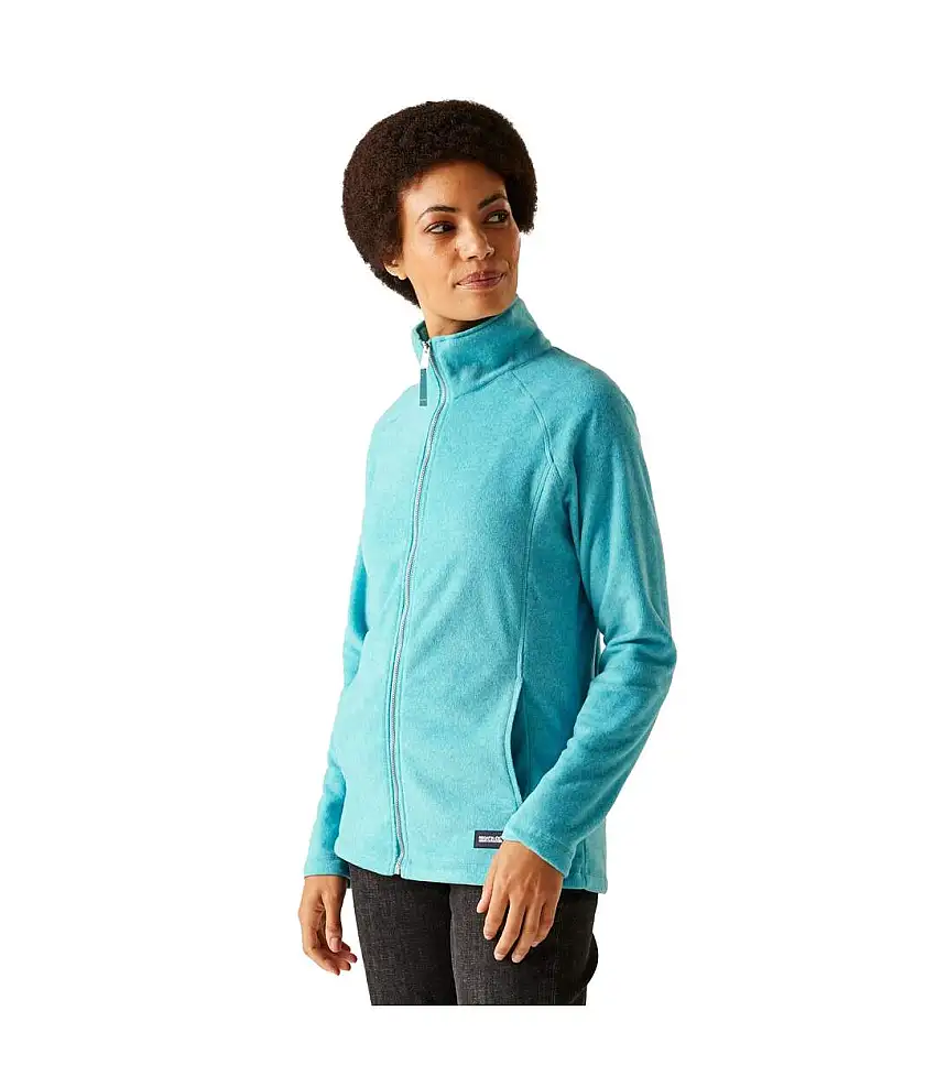 Womens/ladies Mayse Full Zip Fleece Jacket Turquoise Marl Dare 2B