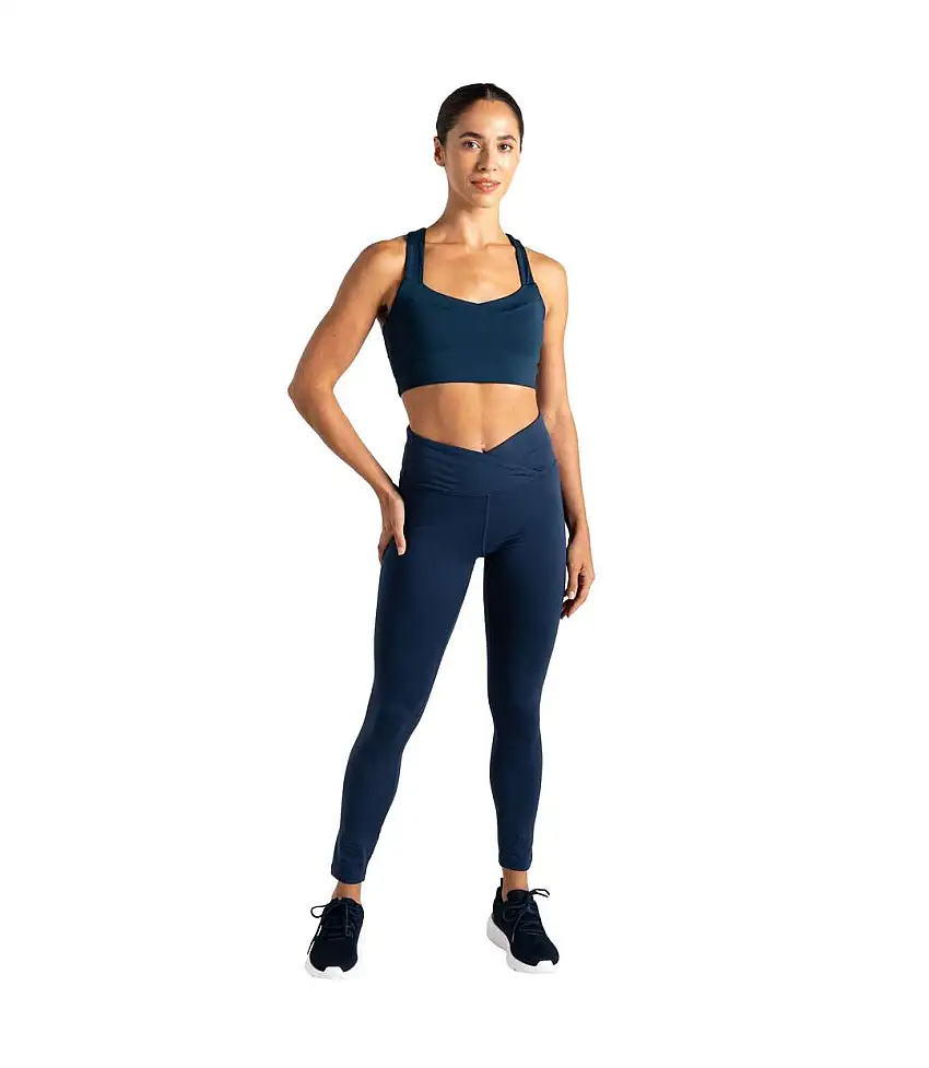 Womens/ladies Revived Leggings Moonlight Denim Dare 2B