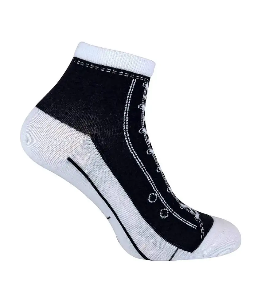 2 Pack Unisex Adult Cotton Socks That Look Like Shoes