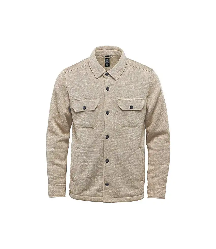 Mens Avalanche Fleece Shirt Oatmeal Heather Stormtech