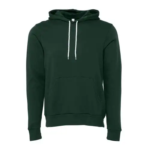 Bella + Canvas Unisex Pullover Polycotton Fleece Hooded Sweatshirt / Hoodie