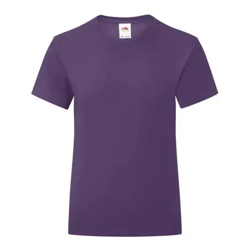 Fruit of the Loom Girls Iconic 150 T-Shirt