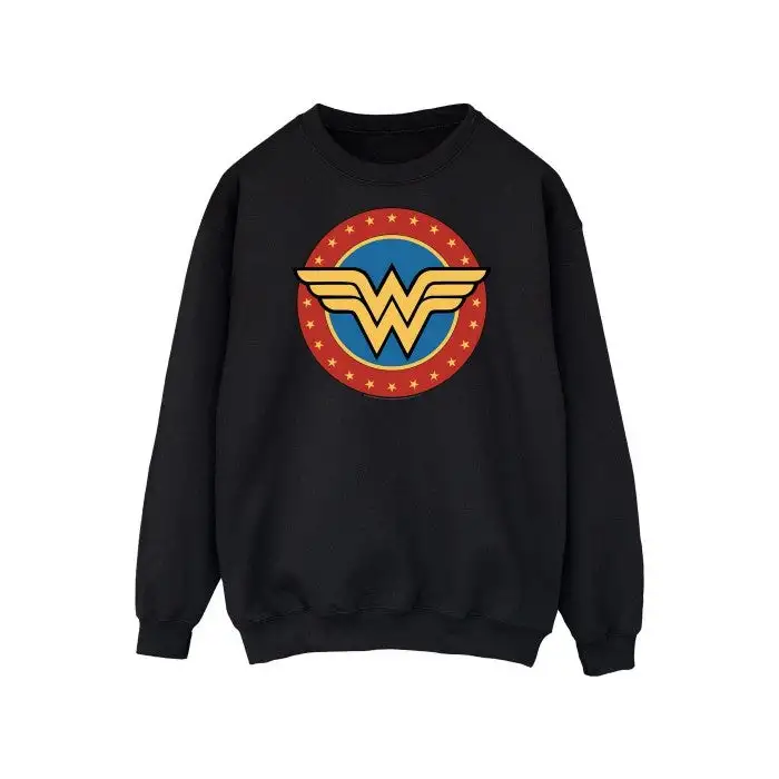 Wonder Woman Womens/Ladies Circle Logo Sweatshirt