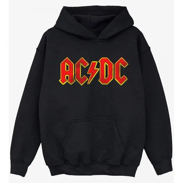 AC/DC Boys Distressed Logo Hoodie