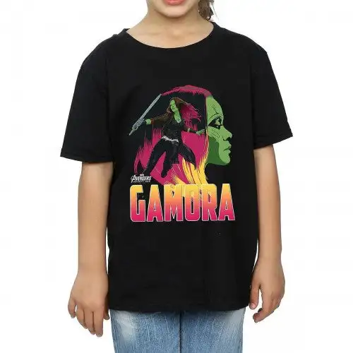 Avengers Infinity War Girls Gamora Cotton T-Shirt