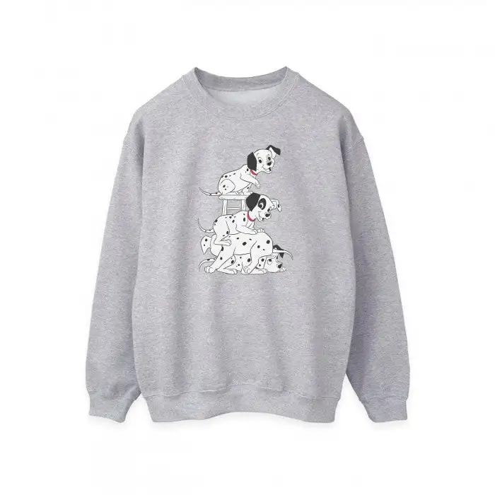 101 Dalmatians Womens/Ladies Chair Heather Sweatshirt