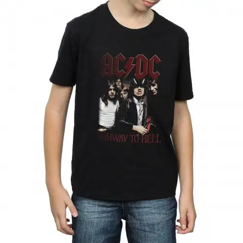 AC/DC Boys Highway To Hell Cotton T-Shirt