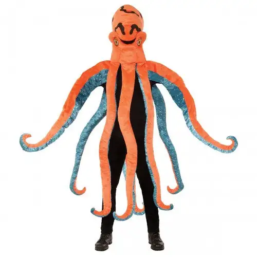Bristol Novelty Unisex Adults Octopus Head Costume