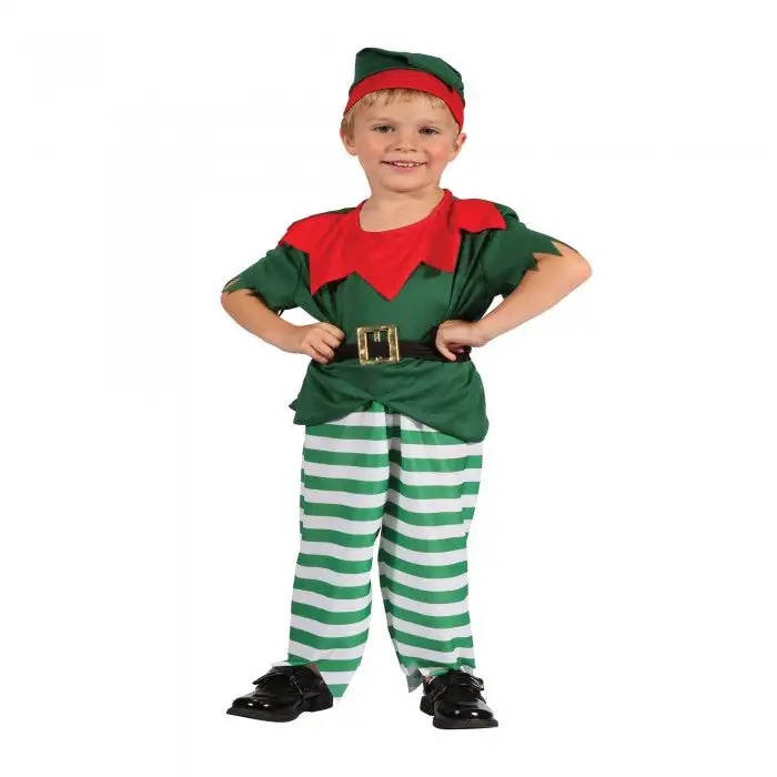 Bristol Novelty Unisex Toddler Santas Helper Costume
