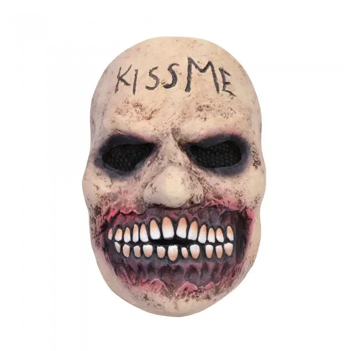 Bristol Novelty Unisex Adults Grimace Kiss Me Latex Mask