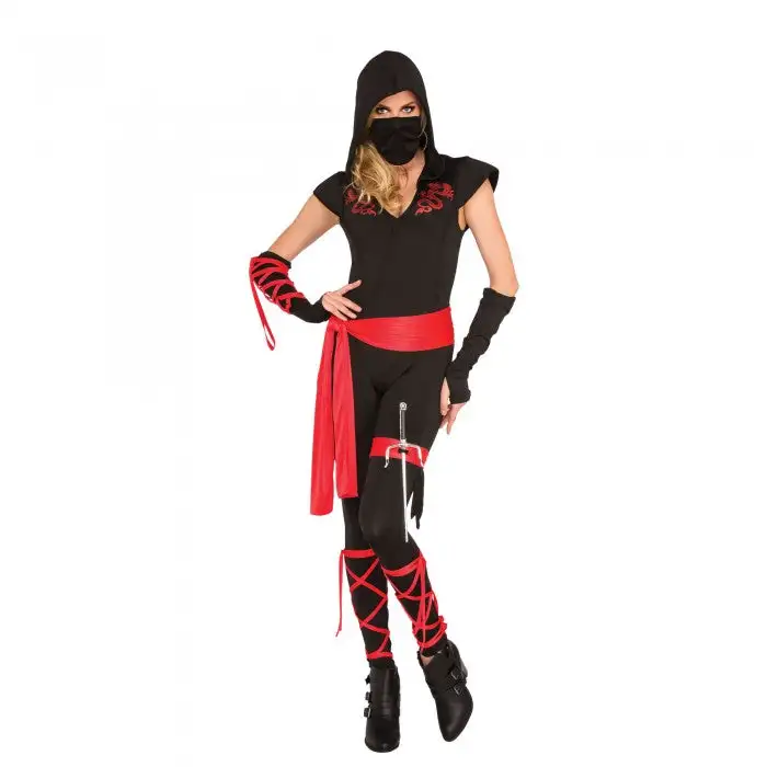Bristol Novelty Womens/Ladies Dragon Ninja Costume