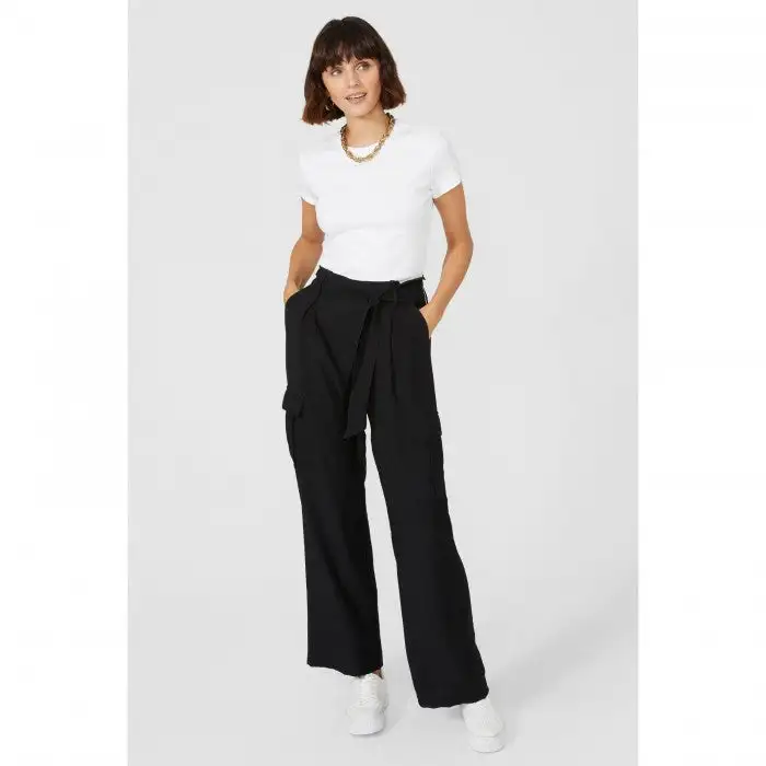 Principles Womens/Ladies Cargo Petite Wide Leg Trousers