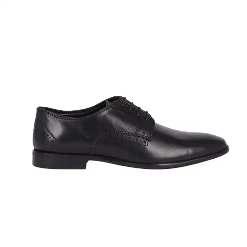 Debenhams Mens Archie Punched Leather Derby Shoes