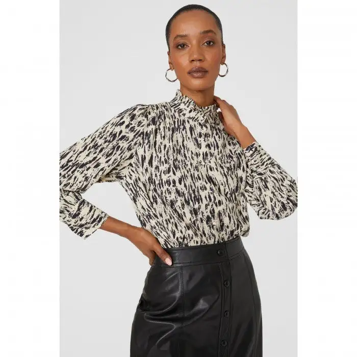 Principles Womens/Ladies Animal Print Shirt