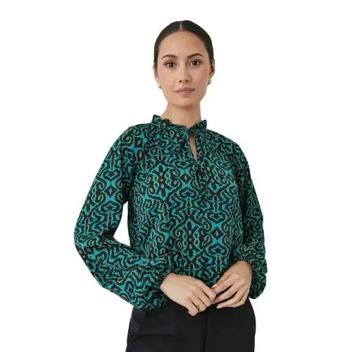 Principles Womens/Ladies Abstract Blouson Sleeve Top